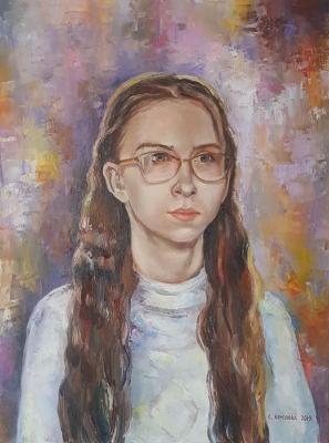 Portrait of Natalia Pavlova. Kruglova Svetlana