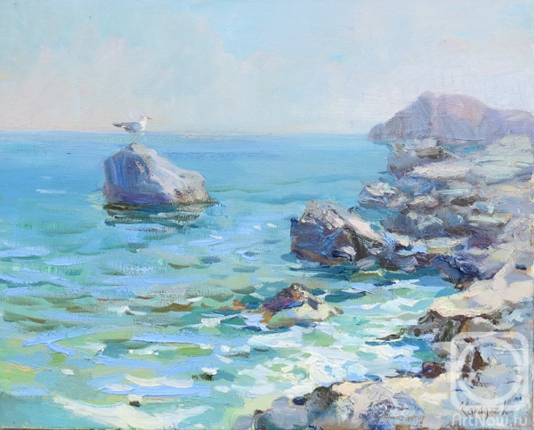 Korkishko Viktorya. Stones by the sea