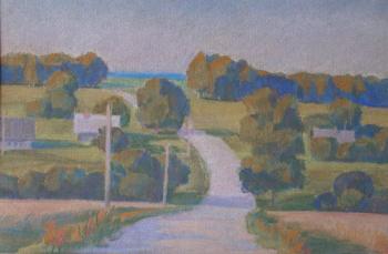 The highway. Dolskoye village. Homyakov Aleksey