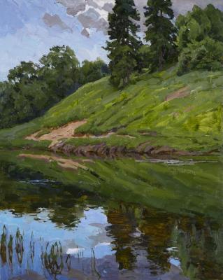 Protva river. High bank ( ). Panteleev Sergey