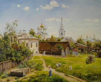 Vasily Polenov. Moskovsky Dvorik (copy). Shaykina Natalia