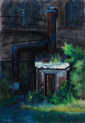 Darkness behind the door (The Grass At Home). Chekotova Nataliya
