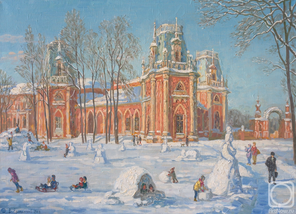 Ermolaev Vitaly. Winter in Tzarizino