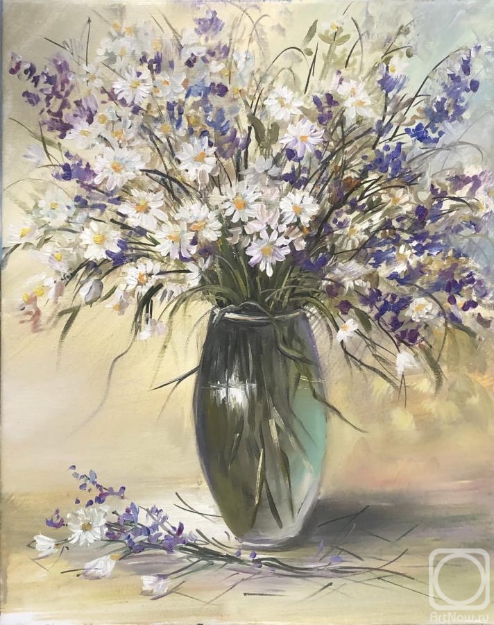 Kogay Zhanna. Bouquet of daisies