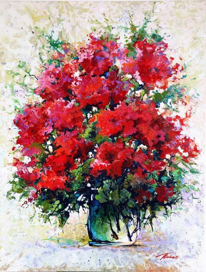 Tata Tatiana. A bouquet of ruby
