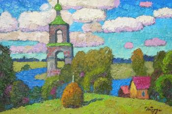 Berdyshev Igor Zagrievich. The clouds are floating