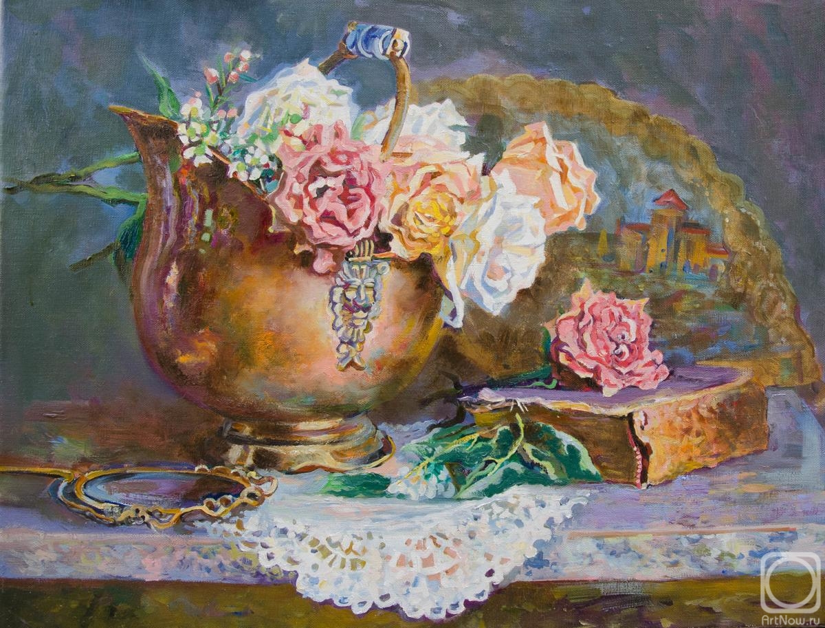 Takhtamyshev Sergey. Still life with roses