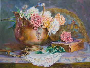 Still life with roses. Takhtamyshev Sergey
