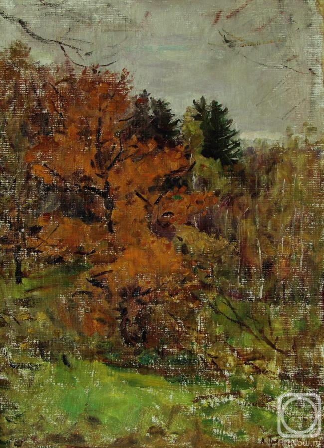 Gremitskikh Vladimir. Autumn oaks