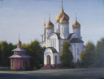 Ivanov Victor Ivanovich. Temple of St. Sergius of Radonezh. Stavropol