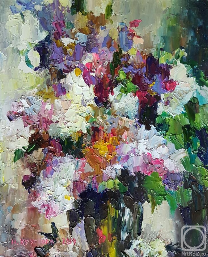 Kruglova Irina. May lilac in a vase
