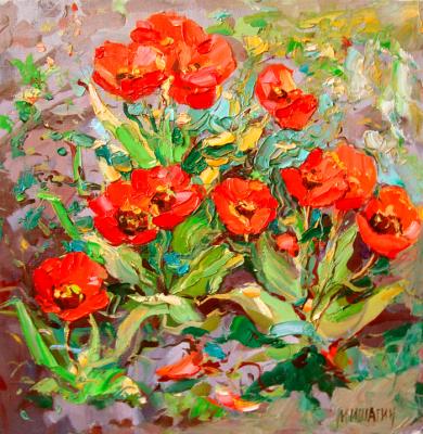 Mishagin Andrey Victorovich. Tulips bloomed