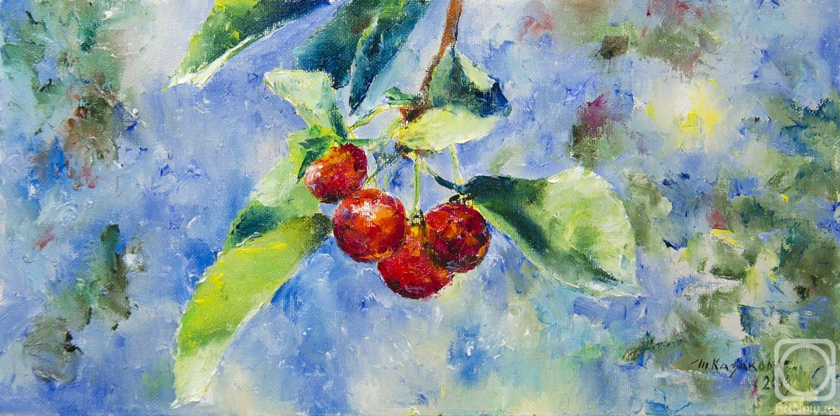 Kazakova Tatyana. Ripe cherries