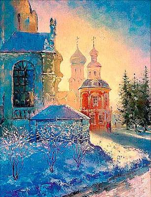 Lavra in winter (Godunov). Iarovoi Igor