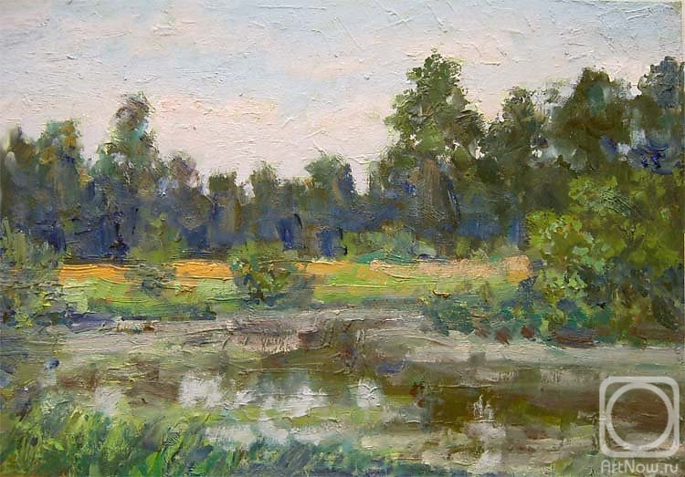 Gaiderov Michail. Overgrown Pond (study)