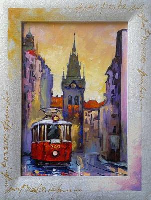 Prague. Old tram. Iarovoi Igor