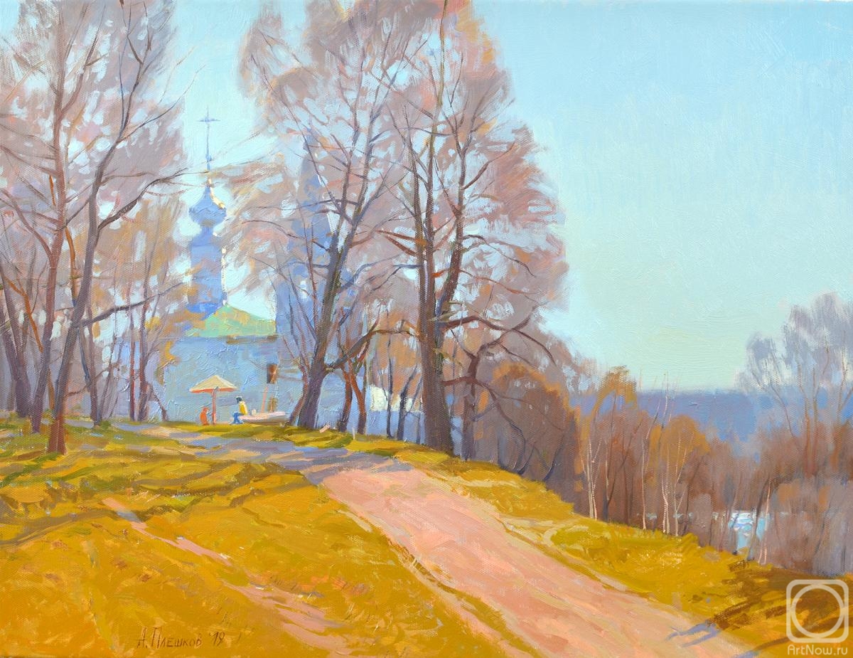 Pleshkov Aleksey. The warmth of April
