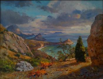 Stormy day. The New World. Crimea