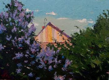 The lilac was blooming (Blooming Lilac). Golovchenko Alexey