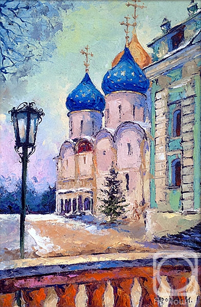 Iarovoi Igor. View of the Uspenskij Cathedral. Winter