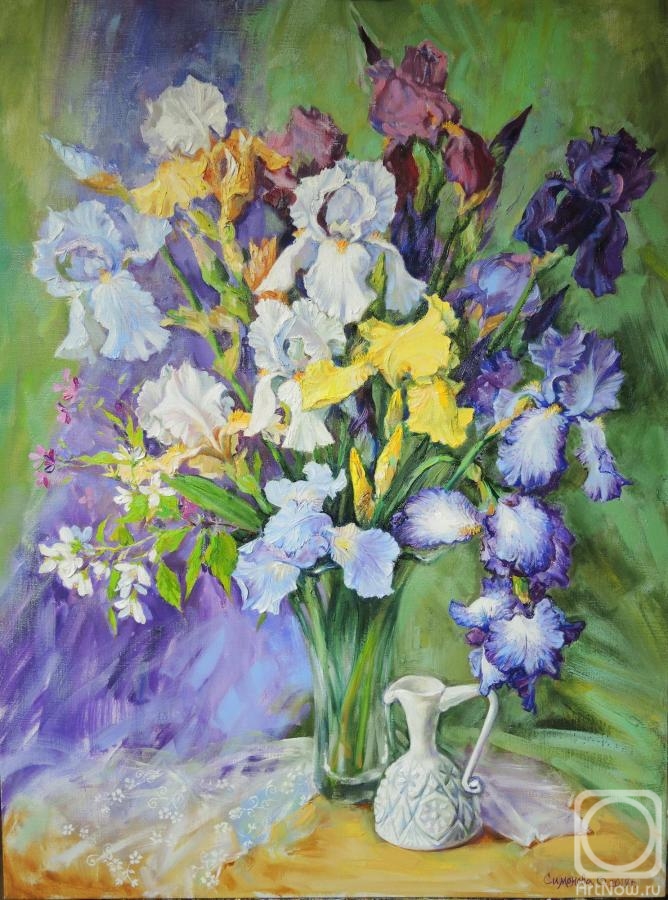 Simonova Olga. Irises