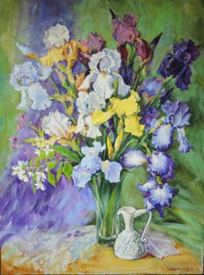 Simonova Olga Georgievna. Irises