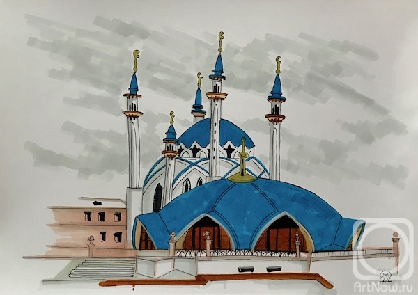 Lukaneva Larissa. Blue Mosque