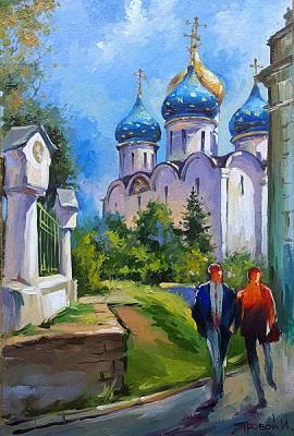 View of the Uspenskij Cathedral. Summer. Iarovoi Igor