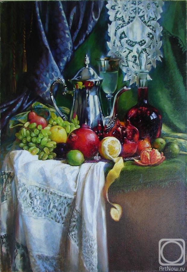 Rostovskaia Nataly. Fresh. Lemonade and pomegranate juice 70x50
