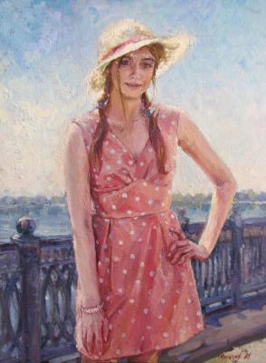 Polka dot dress. Rodionov Igor