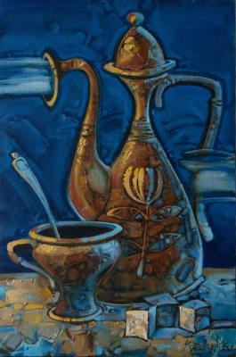 Tea with sugar. Kansky Constantin