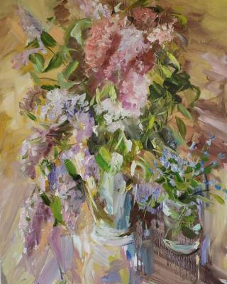 Lilacs and forget-me-nots. Korolev Andrey