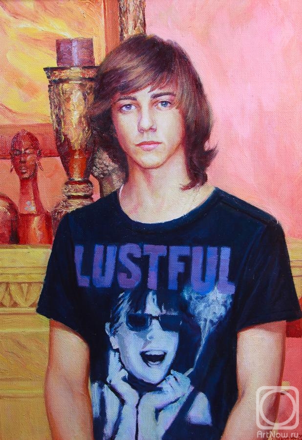 Shenigin Nikolay. Portrait of young man