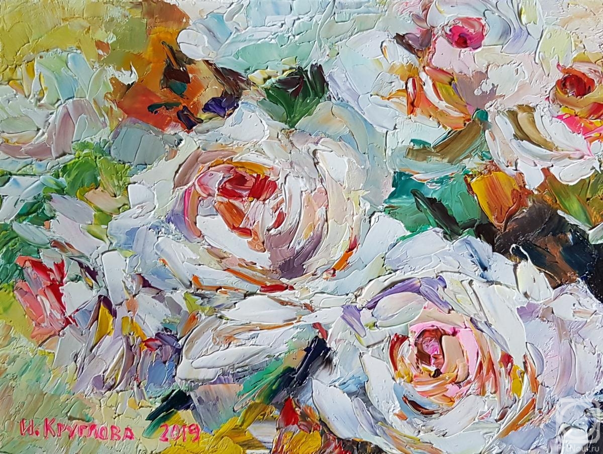 Kruglova Irina. White roses