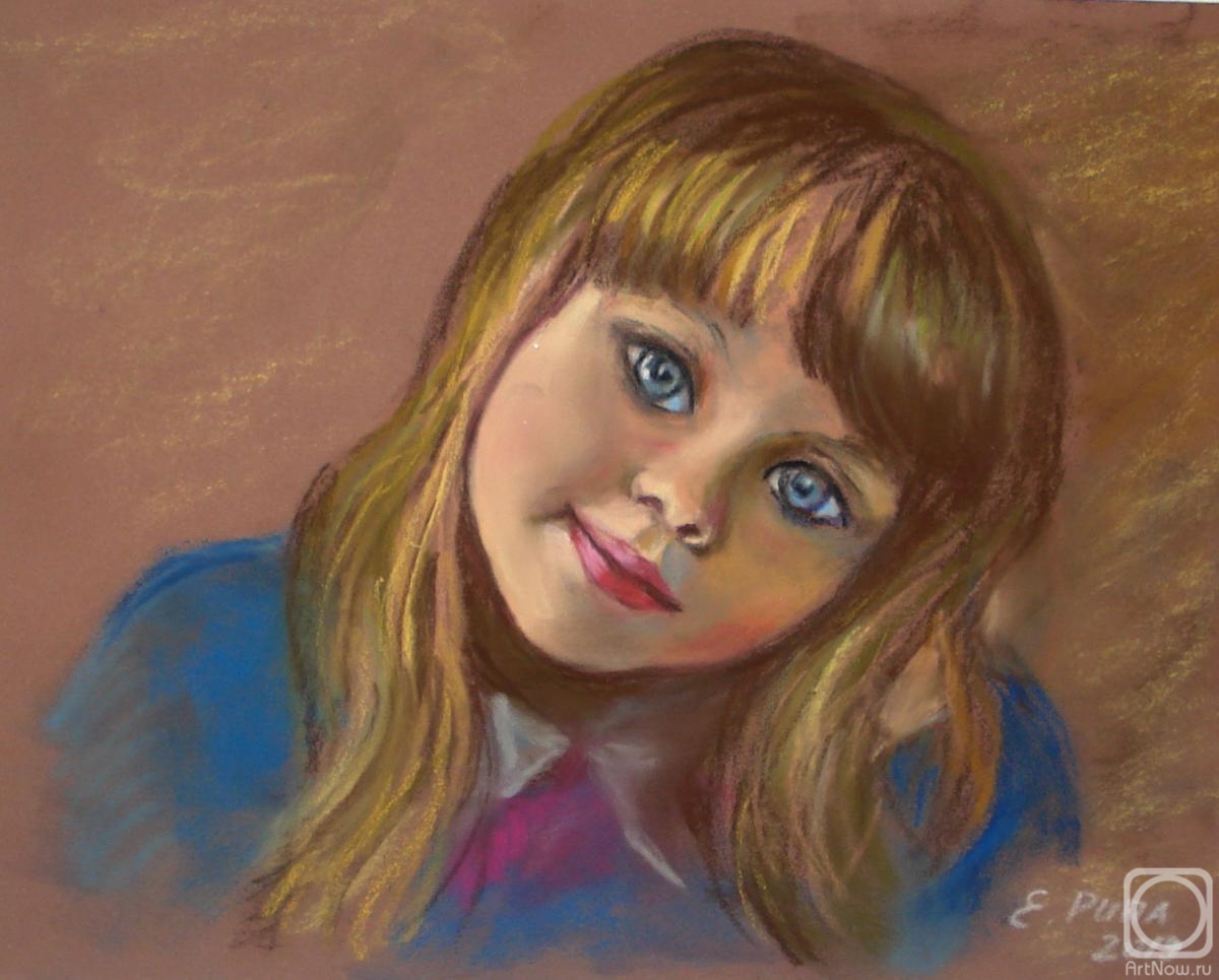 Ripa Elena. Portrait of a Girl