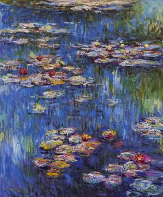 Copy of Claude Monet's. Water Lilies. Kamskij Savelij