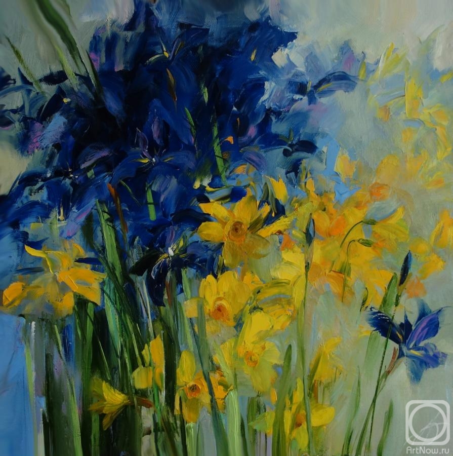 Anisimova Galina. Dance of wild flowers