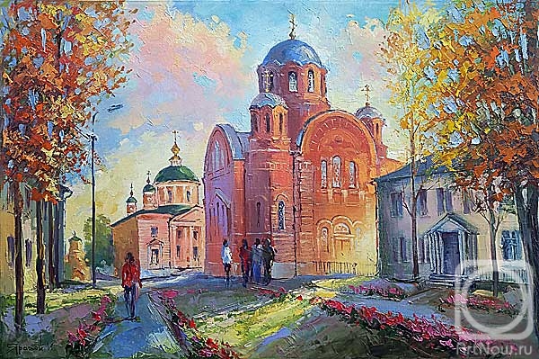 Iarovoi Igor. Sunny morning. Pokrovsky Khotkov Monastery