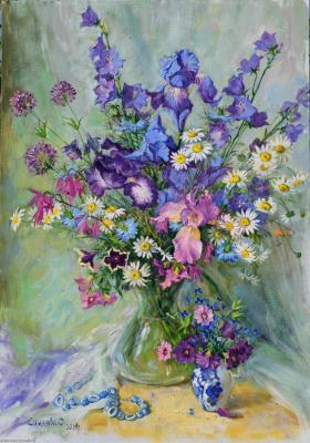 In the summer morning (Pictures With Flowers). Simonova Olga
