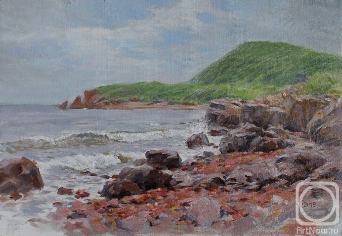 Fedoseev Konstantin. Stones on the shore