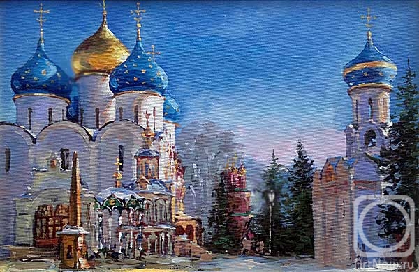 Iarovoi Igor. Laurel. Temple in the name of the Descent of the Holy Spirit on the Apostles and the Assumption Cathedral