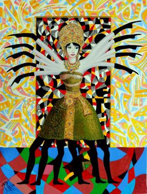 Karaev Alexey . Buddhist Madonna
