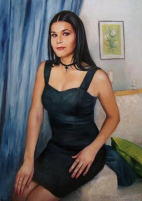 Female portrait. Novodvorskaya Alexandra