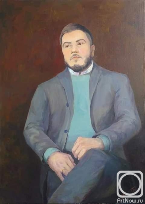 Usachev Fedor. Portrait of a man