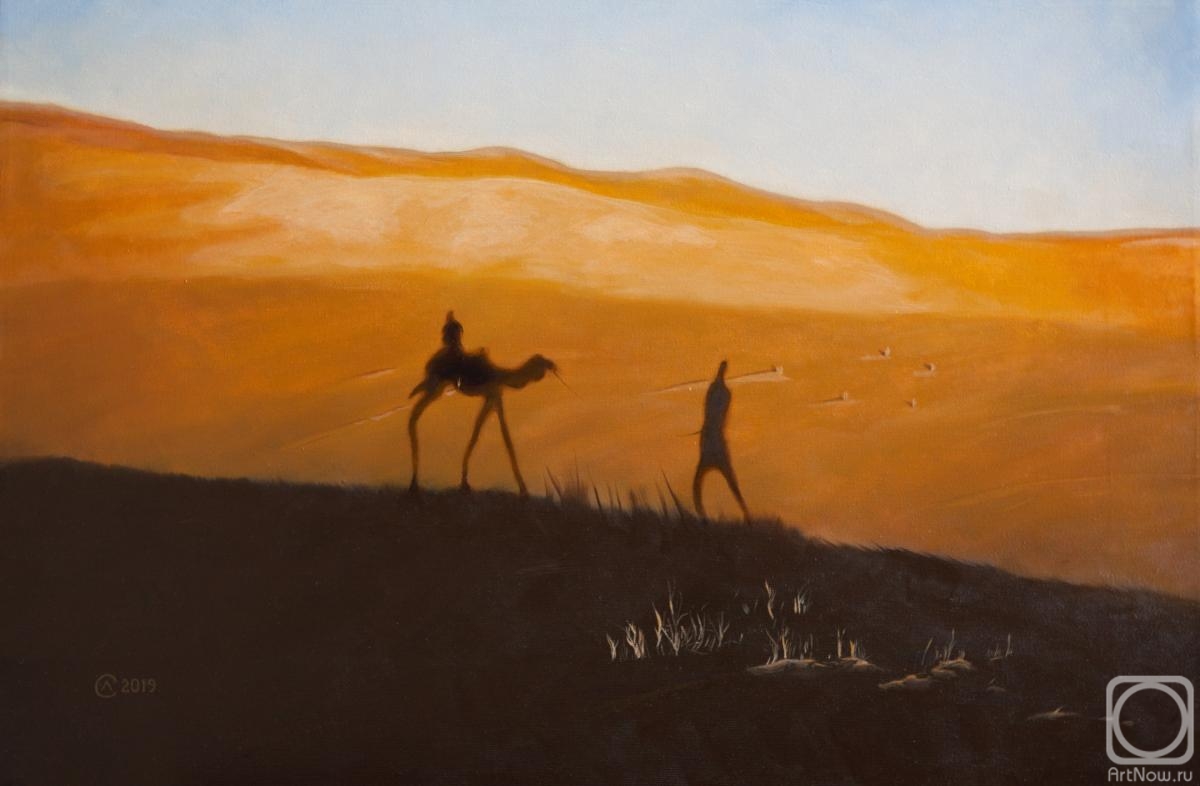 Soloviev Leonid. Sahara sunrise