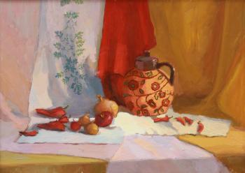 Still life with a teapot ( ). Ledneva Nataliya