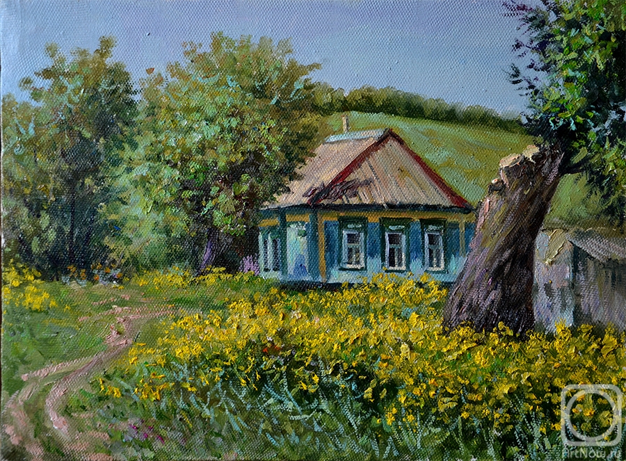 Bakaeva Yulia. House on the outskirts of Novy Usad