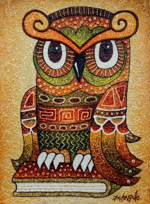 Wise owl. Davydov Oleg