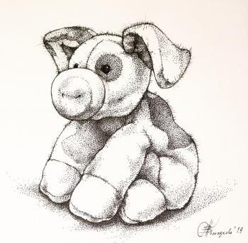 Pig Toy (Soft Toy). Pomazkova Viktoria