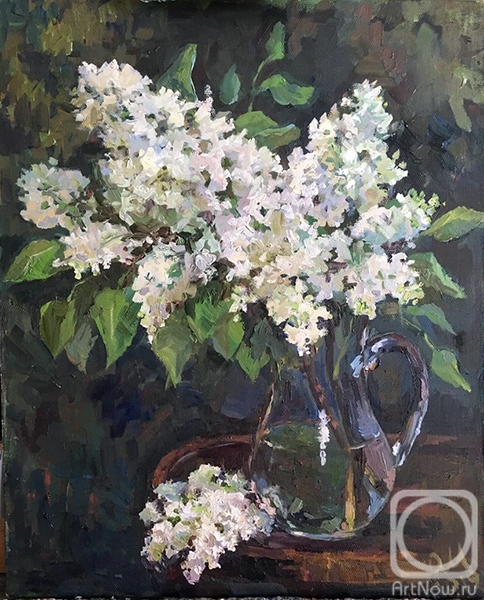 Malancheva Olga. White lilac